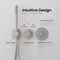 Kibi Circular 2 Function Thermostatic Shower System With Rough In Valve- Brushed Nickel KSF410BN - alternate 3
